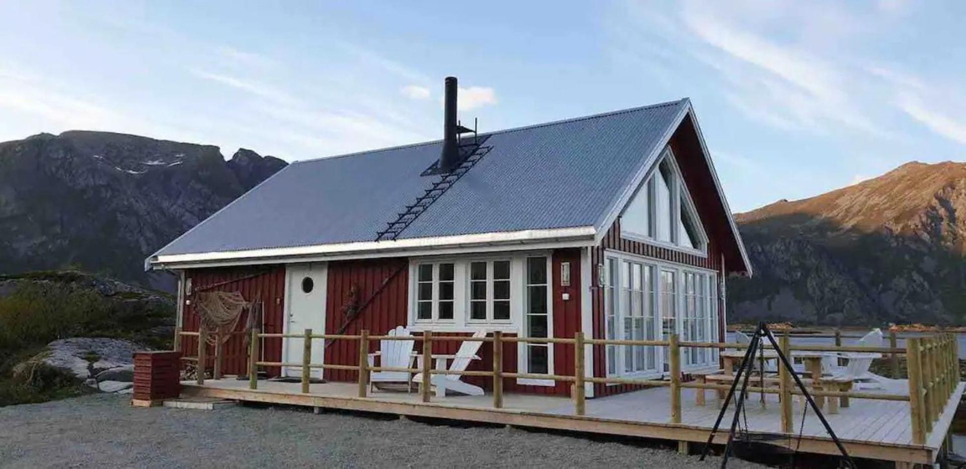 Valberg High Quality Seaview Cabin Kültér fotó